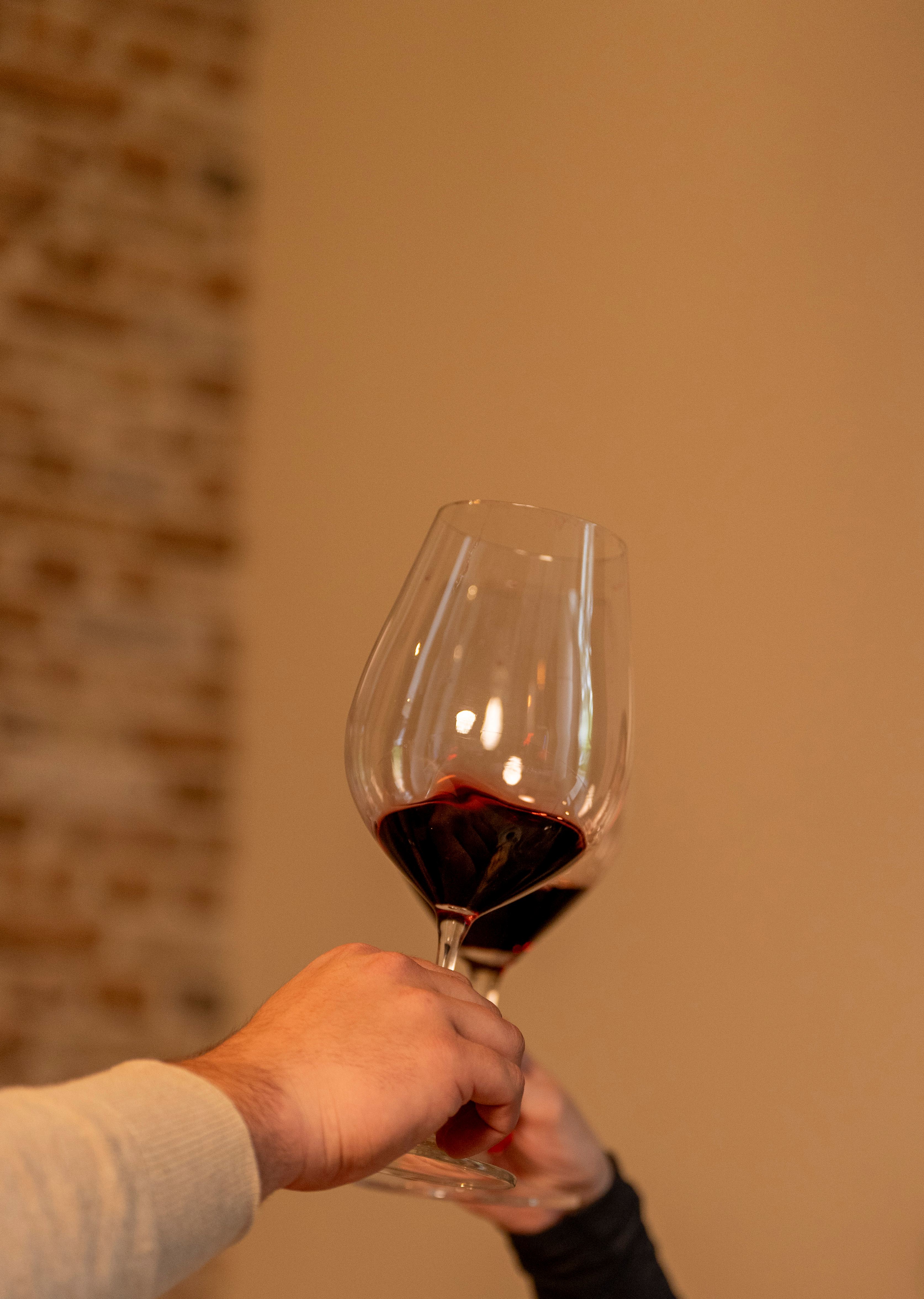 Copa de vino tinto - Experiencia enológica Vino y Verás Las Tablas Madrid