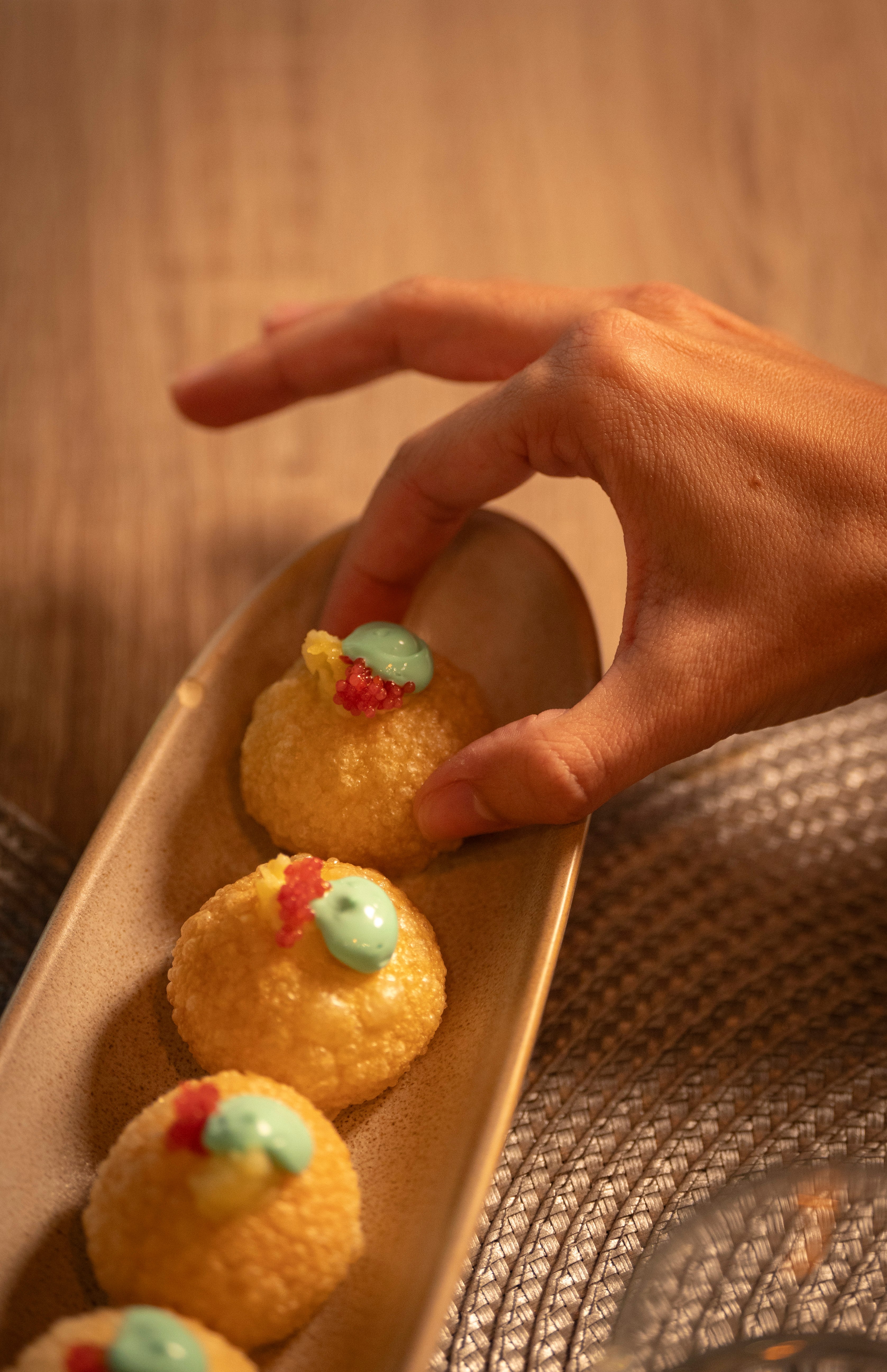 Croquetas gourmet con salsa verde - Cocina de autor Vino y Verás Las Tablas